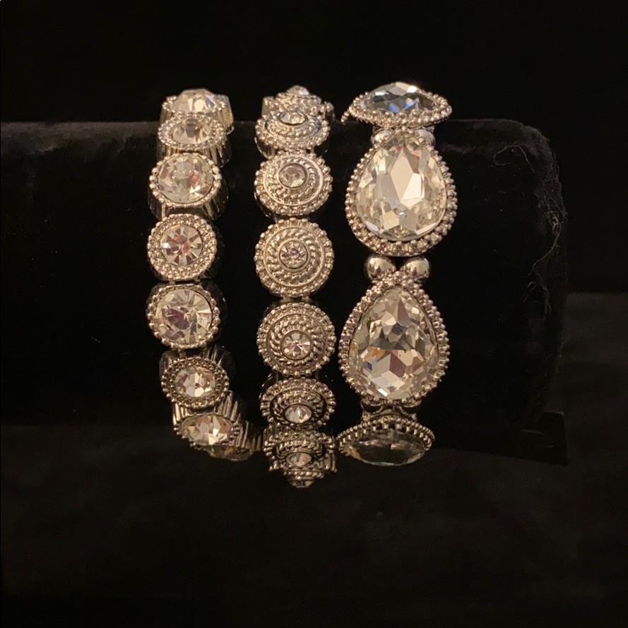 Bebe Silver Bracelets 29$